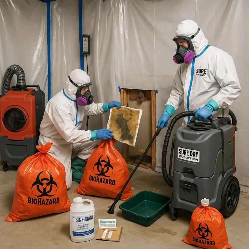 Contaminated Water Handling Protocols process in Chisholm, ME
