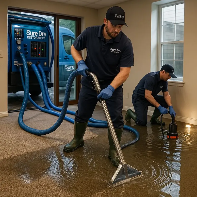 Water Extraction and Removal process in Chisholm, ME